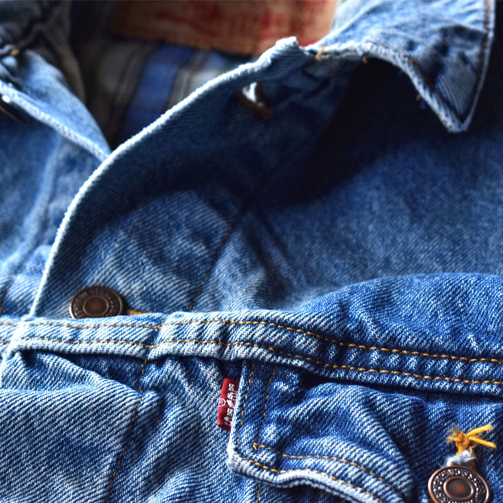 90’s Levi's 70699 チェックライナー デニムジャケット 240307