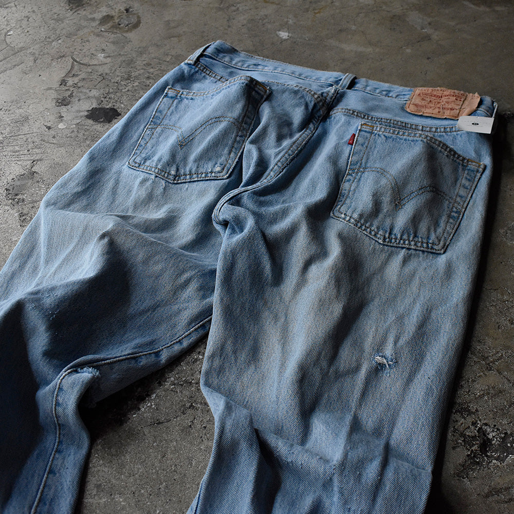 Y2K ダメージ！グランジ！ Levi's 501デニムパンツ 230928H