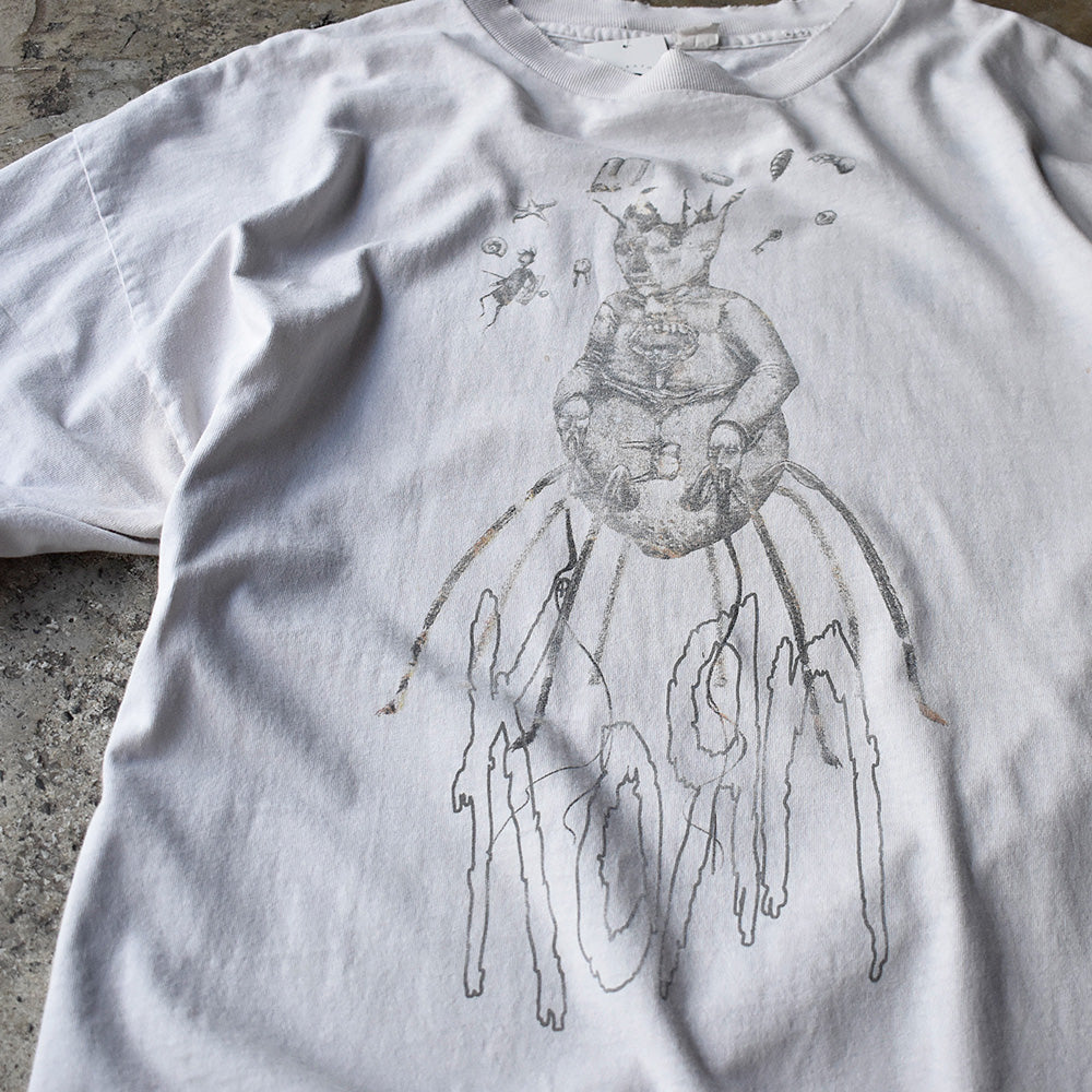 コーン Untitled イラストグラフィック Tシャツ 2007年 古着