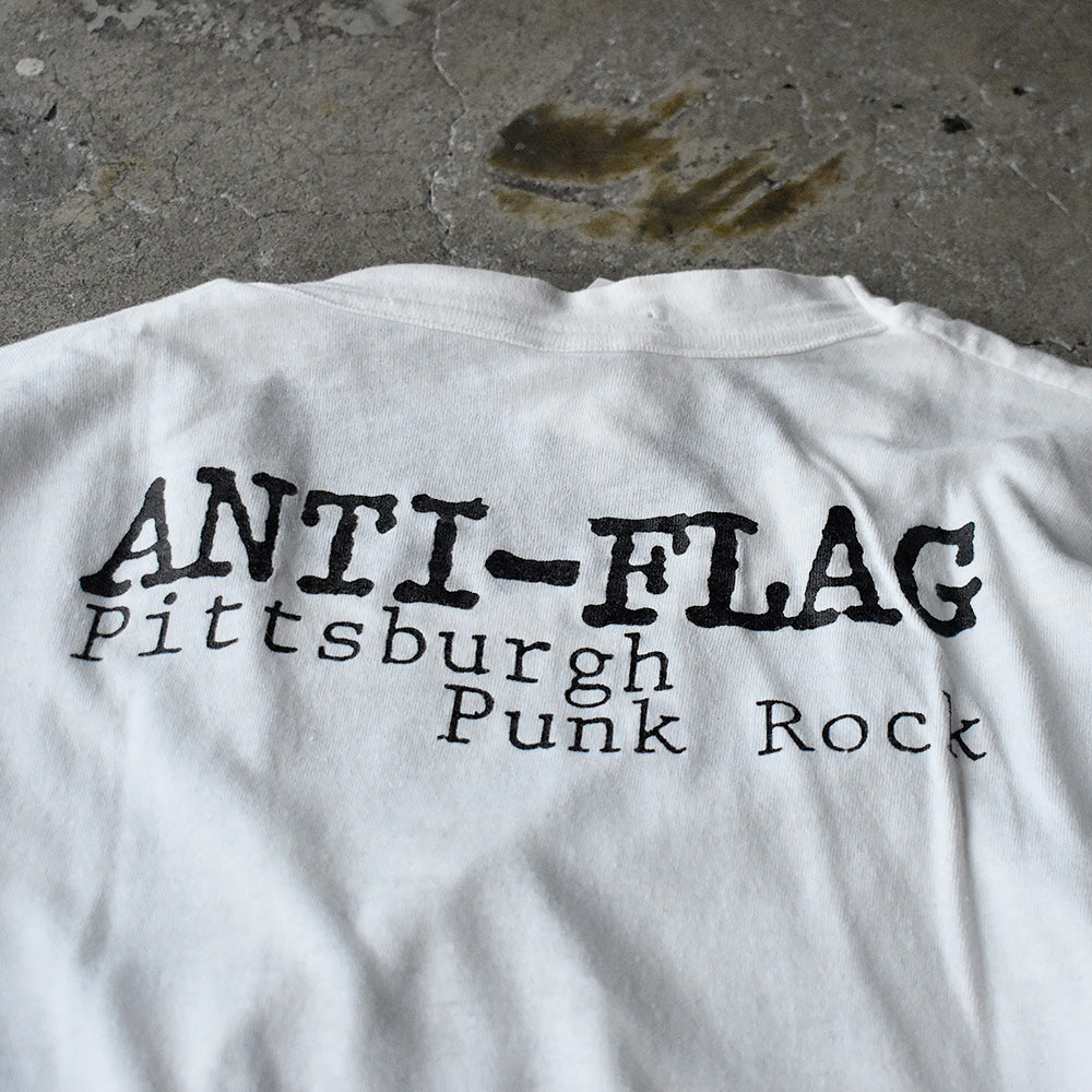 90's Anti-Flag “9 Song Demo“ ロック Tシャツ 250715H