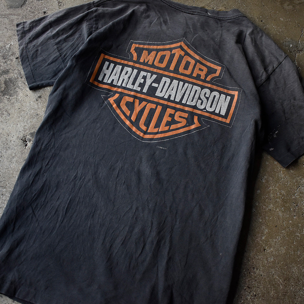 90's Harley-Davidson “イーグル×ハーレー” Tシャツ USA製 250622H