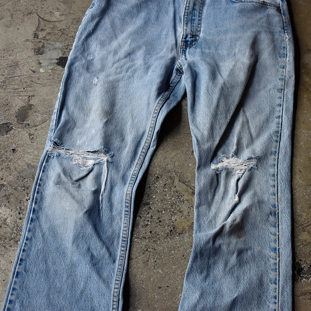 90's ダメージ！ Levi's 517 ブーツカット デニムパンツ USA製 250815H