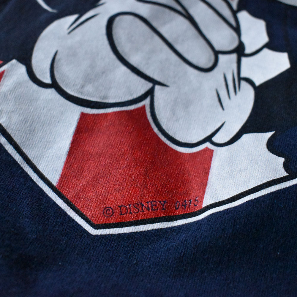 90’s Disney ”MICKEY & MINNIE” キャラ Tシャツ USA製 240501
