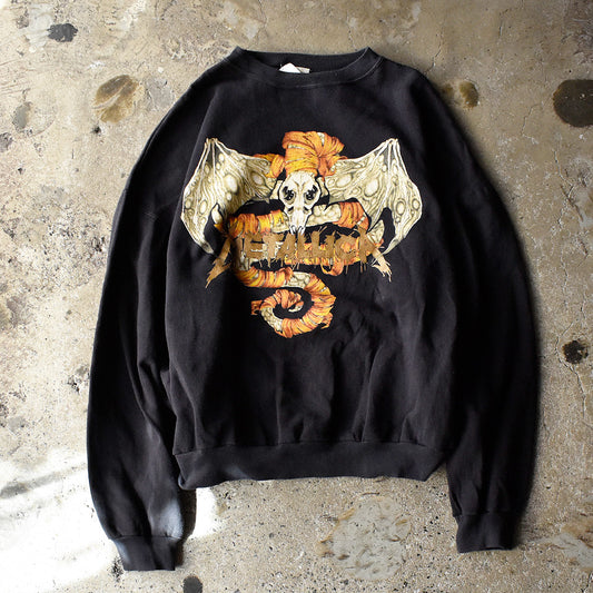 90's Metallica×Pushead “skull“ スウェット 250419H