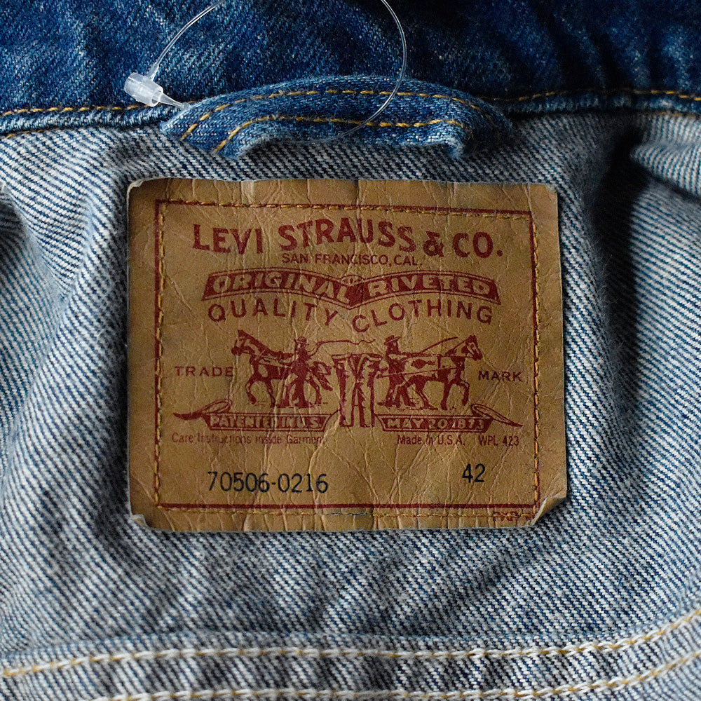 90's Levi’s 70506-0216 デニムジャケット USA製 250611H