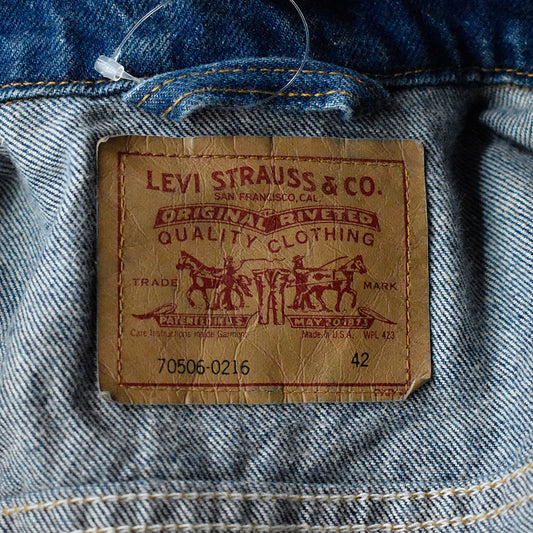 90's Levi’s 70506-0216 デニムジャケット USA製 250611H