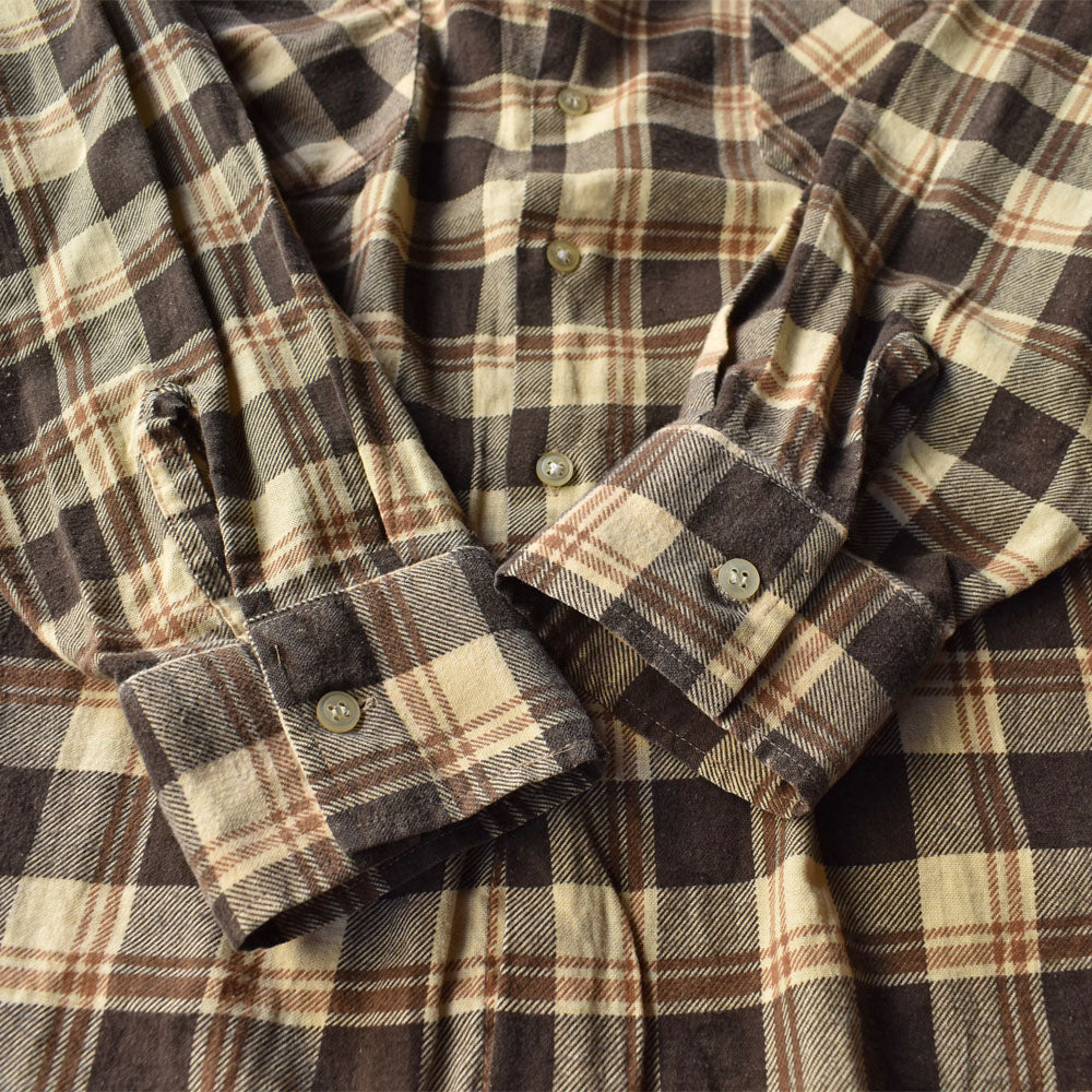 80's　Highlander Flannel プリントネル ライト フランネルシャツ　230905