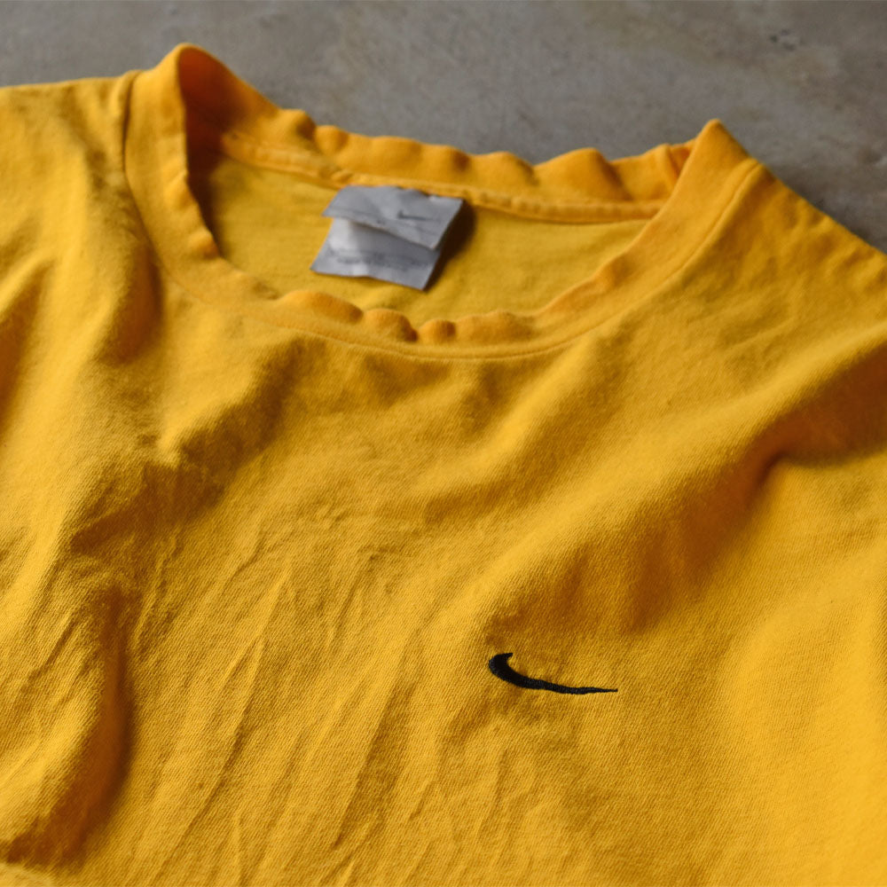 Y2K NIKE swoosh ロゴ刺繍 Tシャツ 240621