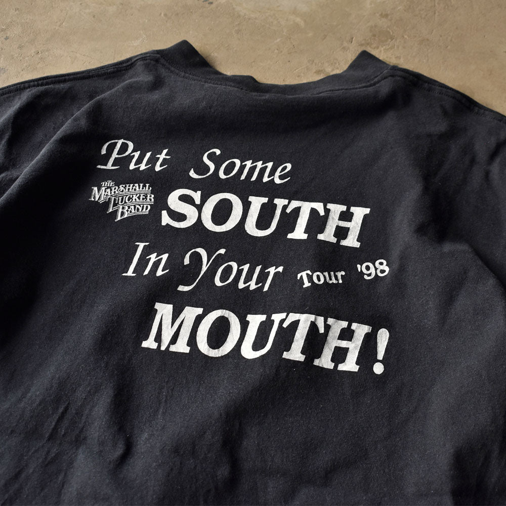 80’s THE MARSHALL TUCKER BAND “Put Some South In Your Mouth Tour ’98” バンドTシャツ USA製 240510