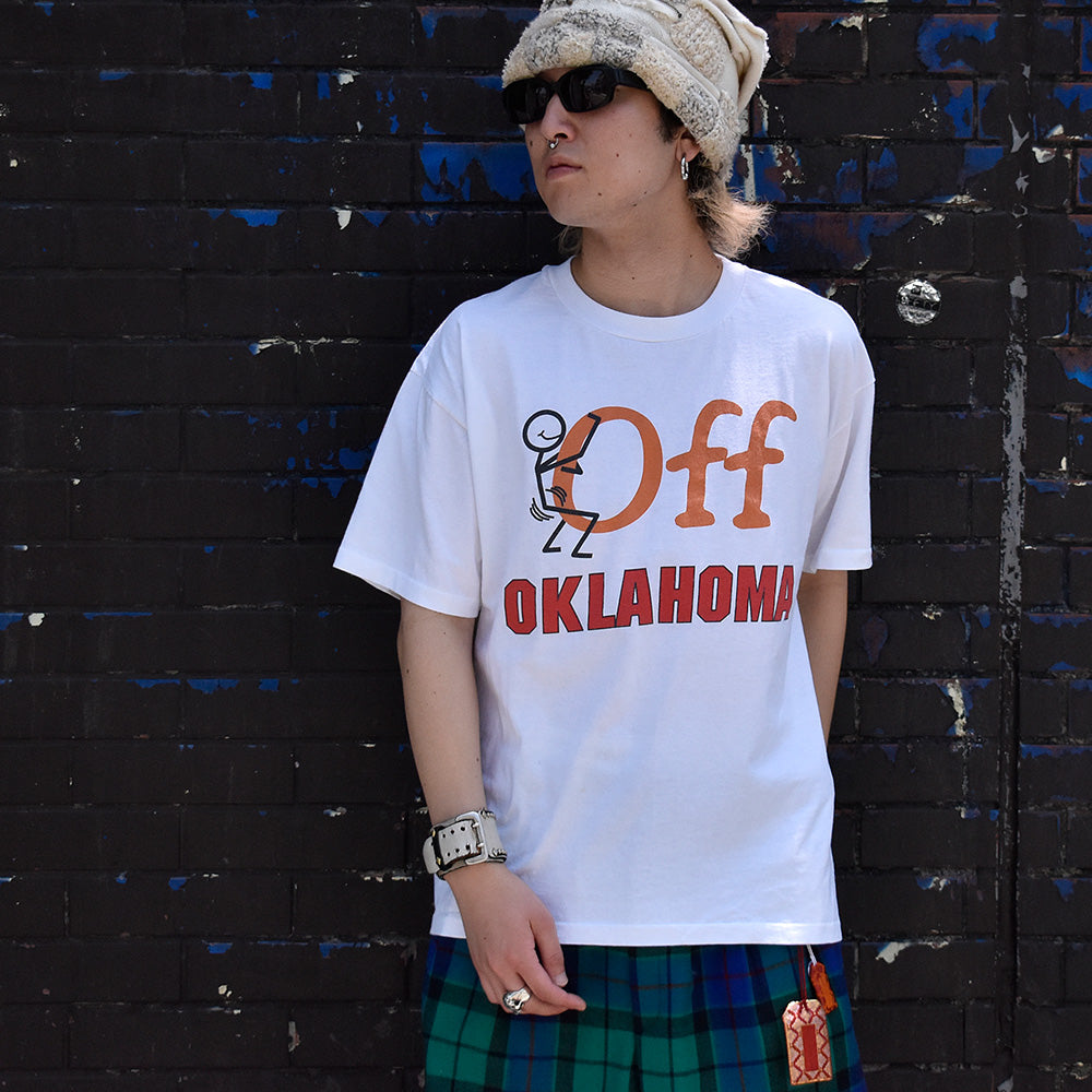 90's “F**K OFF OKLAHOMA“ Tシャツ 240519H