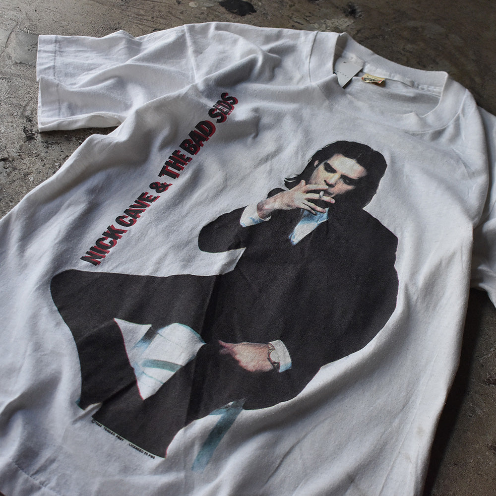 ニック・ケイヴ Henry's Dream タバコを吸うニック・ケイヴ ツアーTシャツ 1992年 スクリーンスターズ USA製 ヴィンテージ