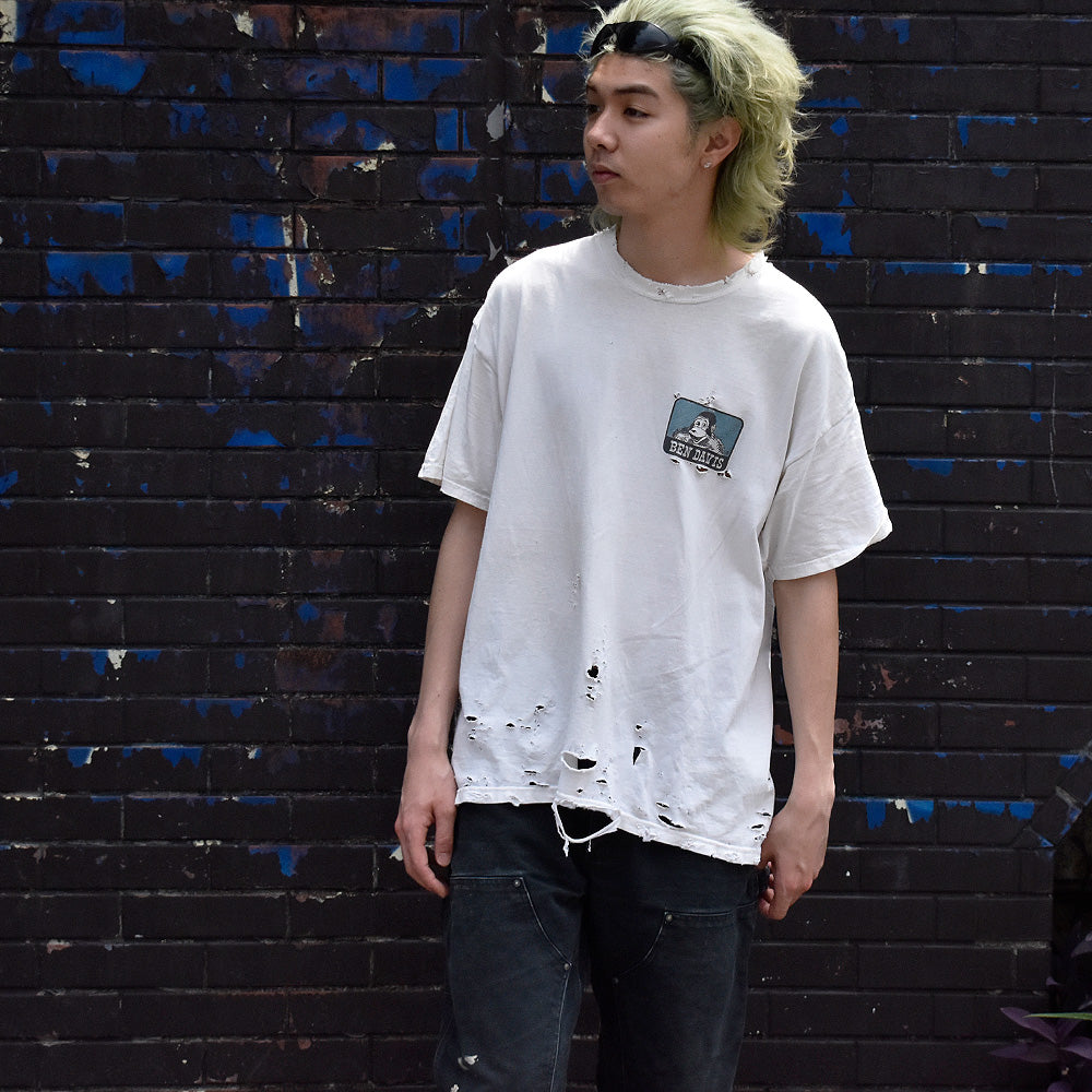 Y2K ボロ！ BEN DAVIS ロゴTシャツ 250525H