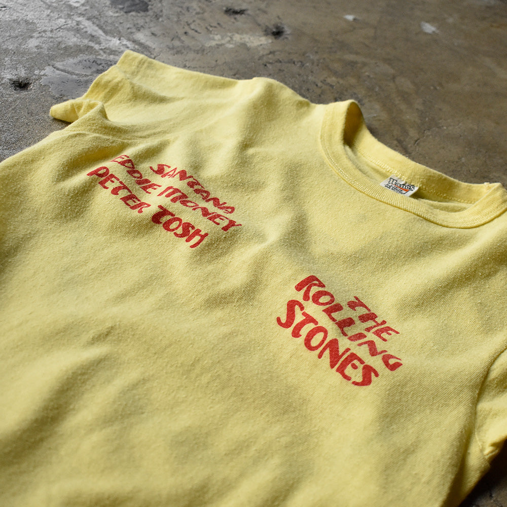 70's The Rolling Stones “Day on the Green” Tシャツ “Couleurshirt掲載” 231129HY33