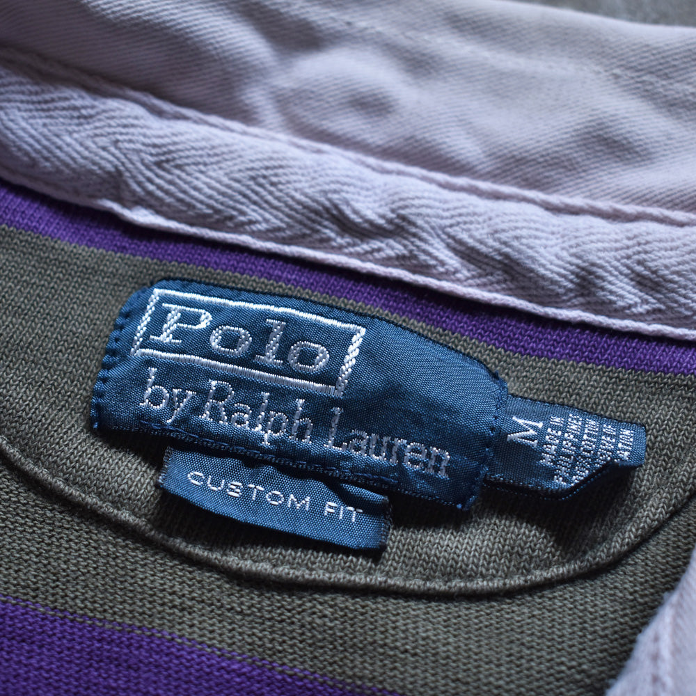 90's　Polo Ralph Lauren/ポロ ラルフローレン スウェット ラグビージャージ　230505