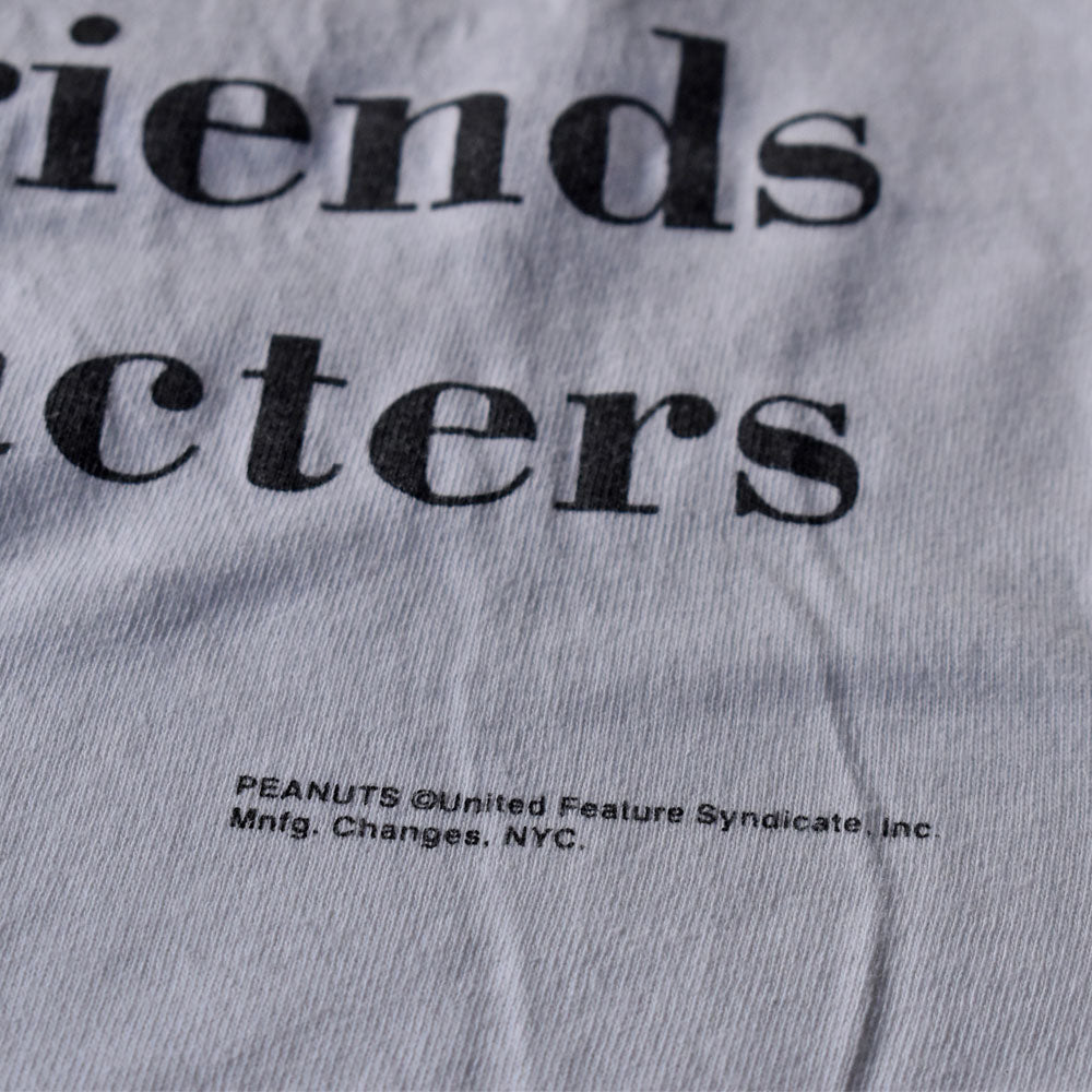 90’s Peanuts “All My Friends Are Characters” Tシャツ 240504