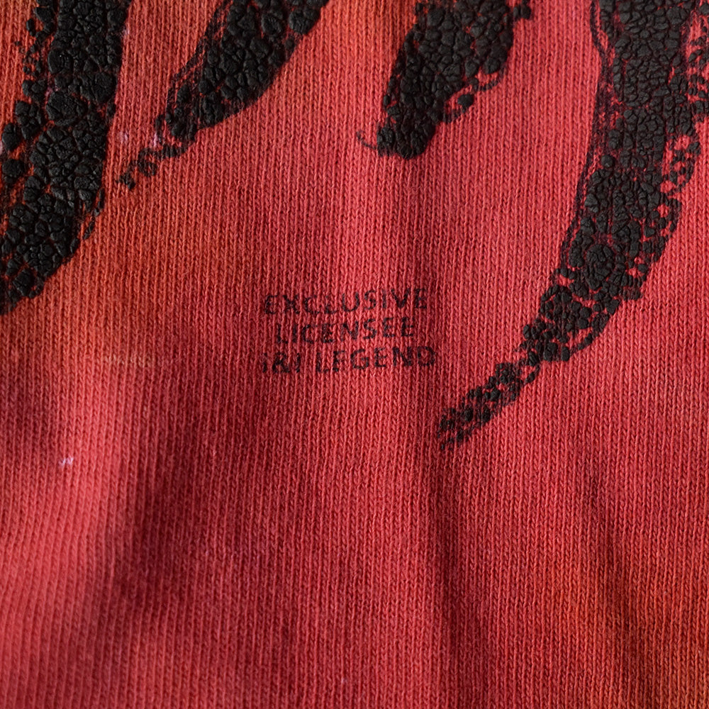 90's BOB MARLEY “BOB MARLE“ ラスタカラー タイダイTシャツ 250529H