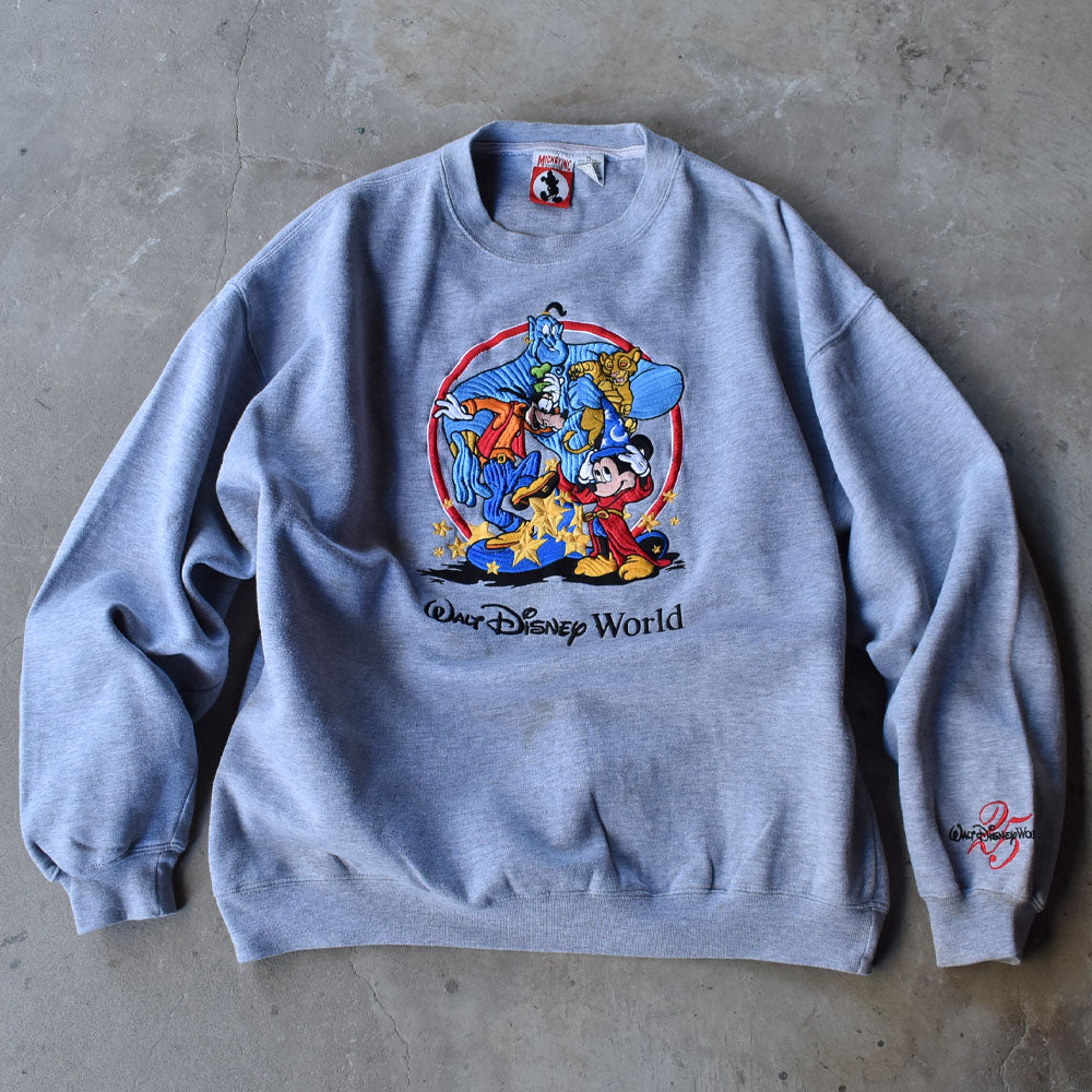 90's Disney “25th Anniversary” ジーニー＆シンバ！ スウェット 231116H