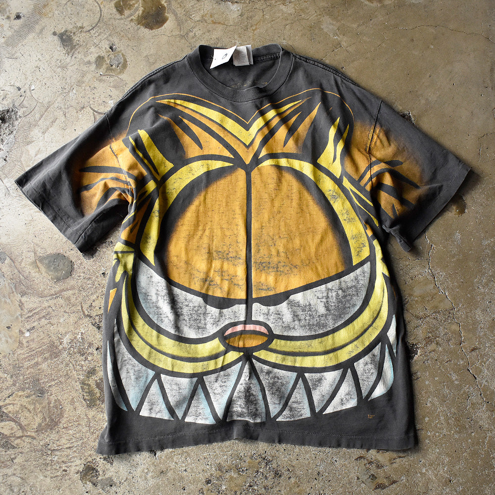 ガーフィールド AOP キャラクターTシャツ 1990年 USA製 ヴィンテージ