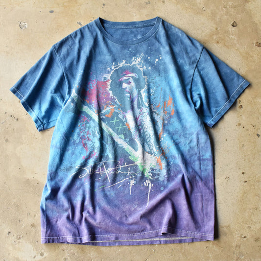 Y2K Jimi Hendrix タイダイ ロックTシャツ 240913