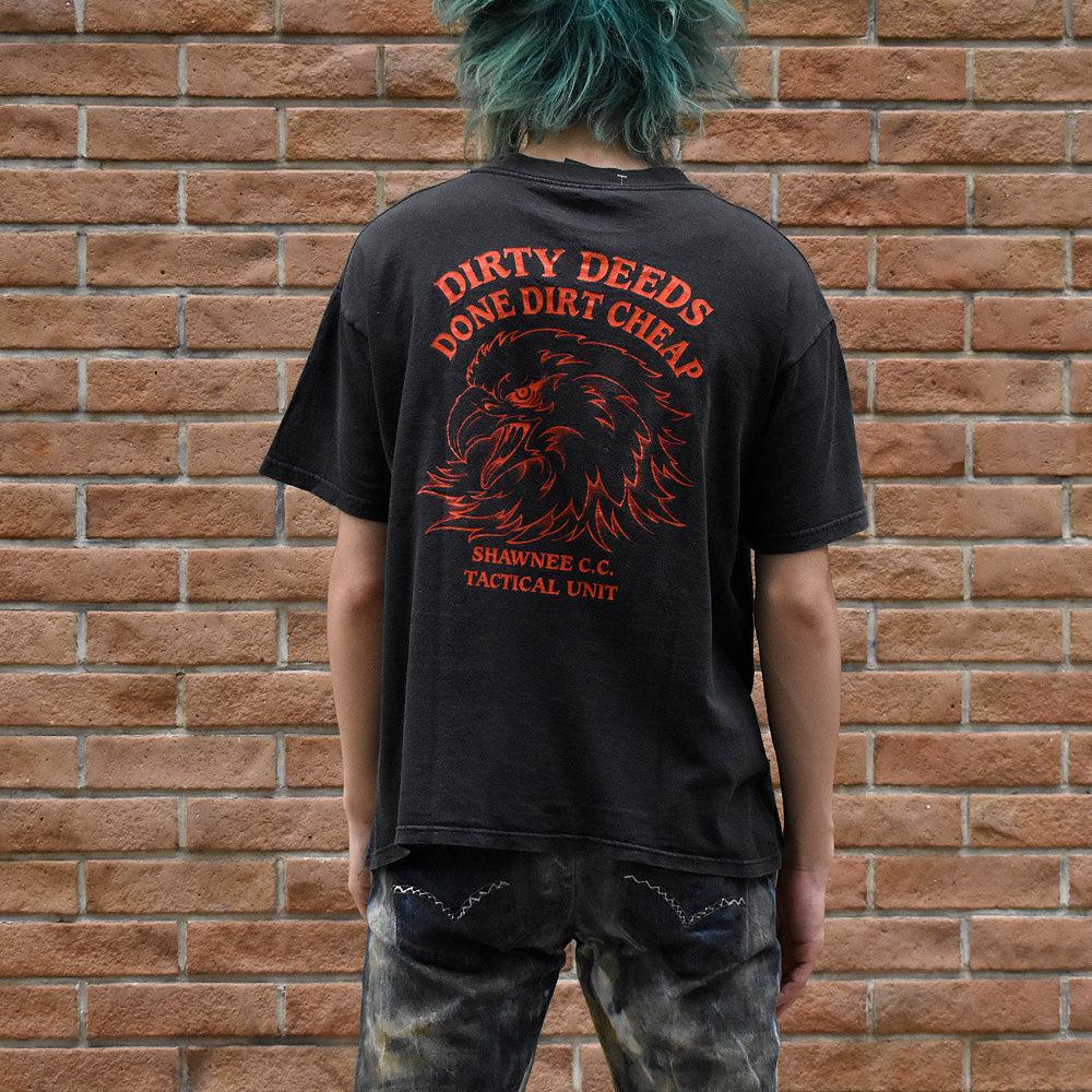 90's 3D EMBLEM “smith&wesson“ Thunder×Gun！ Tシャツ USA製 250513H