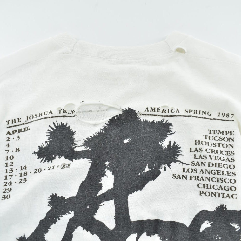 80's U2 “The Joshua Tree” Tour ロックTシャツ 260519H