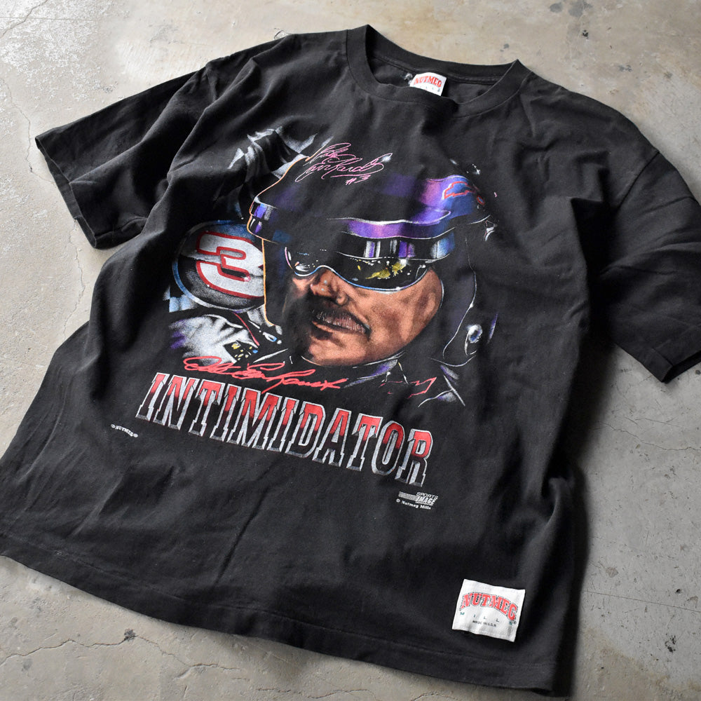 90's NUTMEG “Dale Earnhardt #3” レーシング Tシャツ USA製 240805