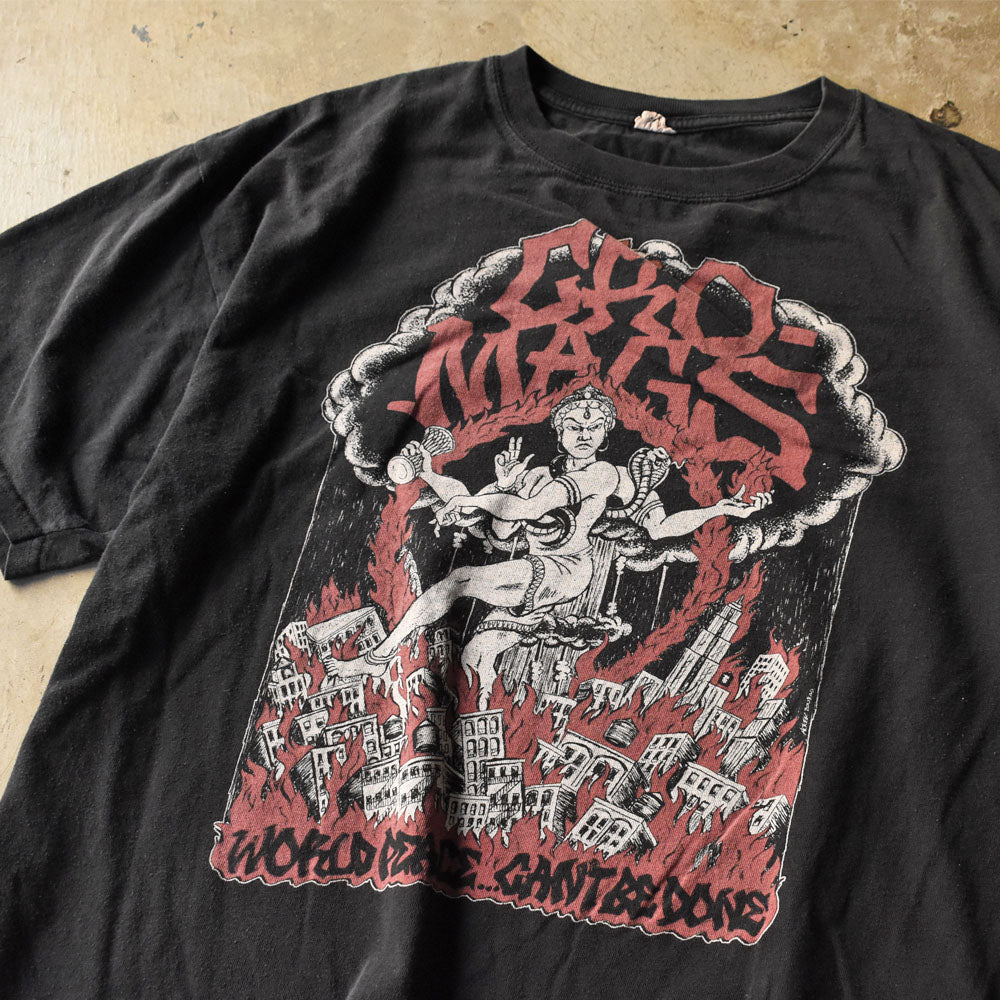 Y2K “CRO-MAGS” ロック Tシャツ 250912H