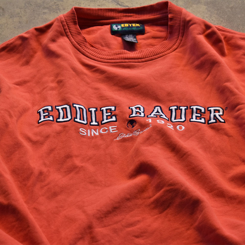 90’s Eddie Bauer ロゴ スウェット 230921