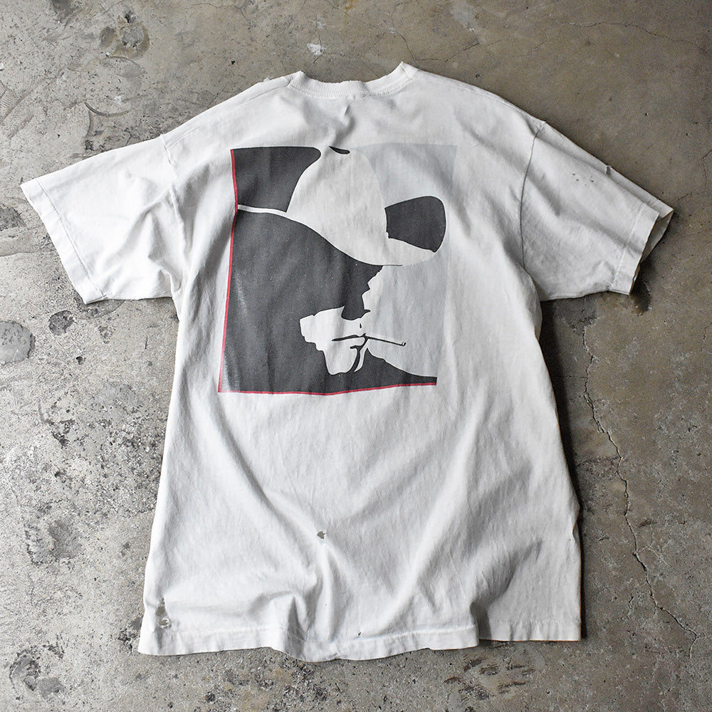 90's ダメージ！ Marlboro "cow boy" Pocket Tシャツ USA製 240308H