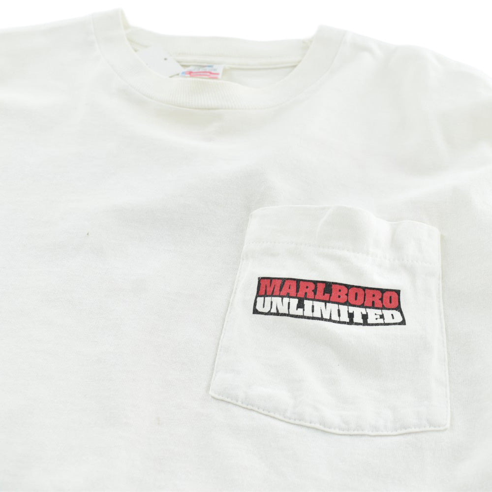 90's Marlboro Unlimited トレイン ポケットTシャツ USA製 260904H