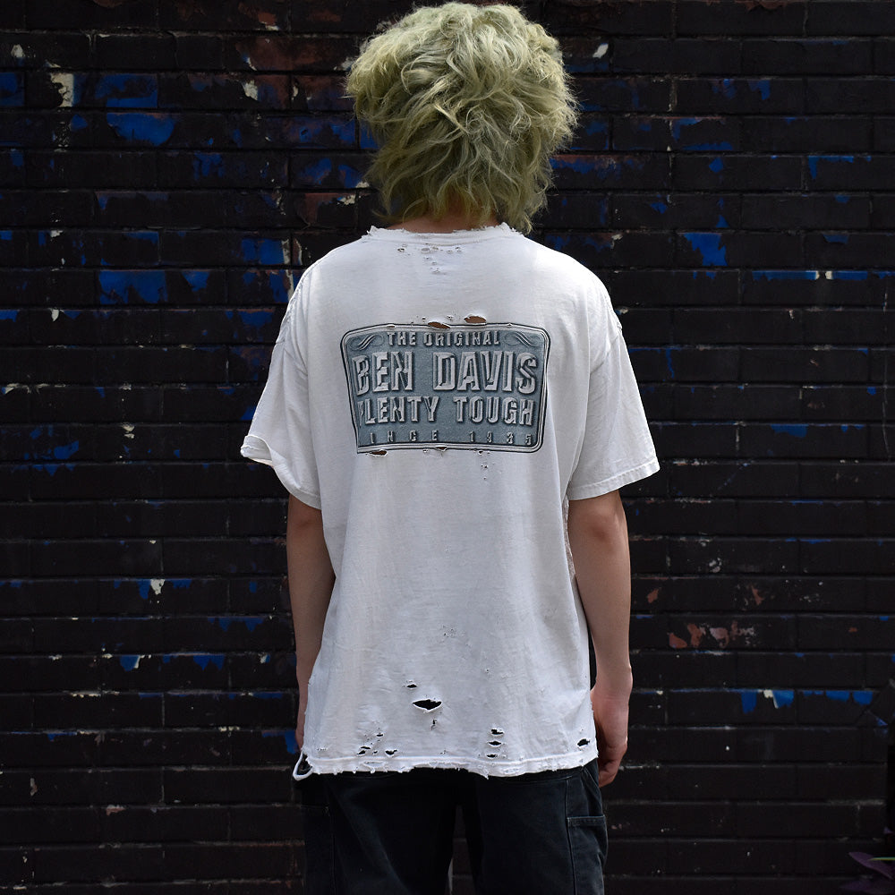 Y2K ボロ！ BEN DAVIS ロゴTシャツ 250525H
