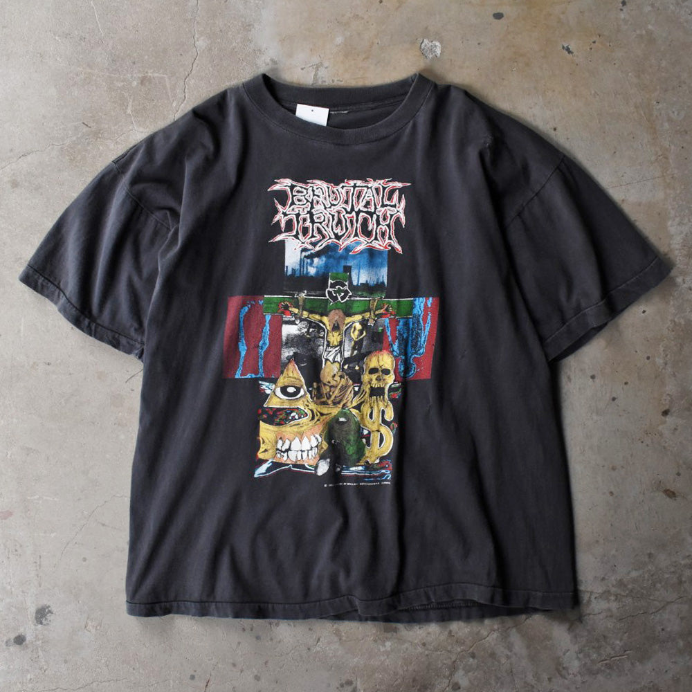 ’92 Brutal Truth “Extreme Conditions” ロックTシャツ 251118H