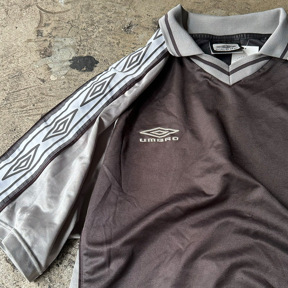 Y2K UMBRO サイドロゴテープ フットボールシャツ 240313H