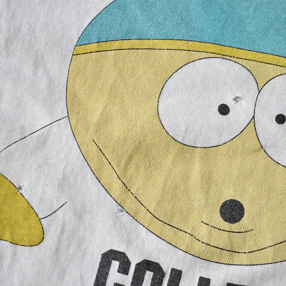90's South Park “CARTMAN COLLEGE” 海外アニメ キャラ Tシャツ 250727H