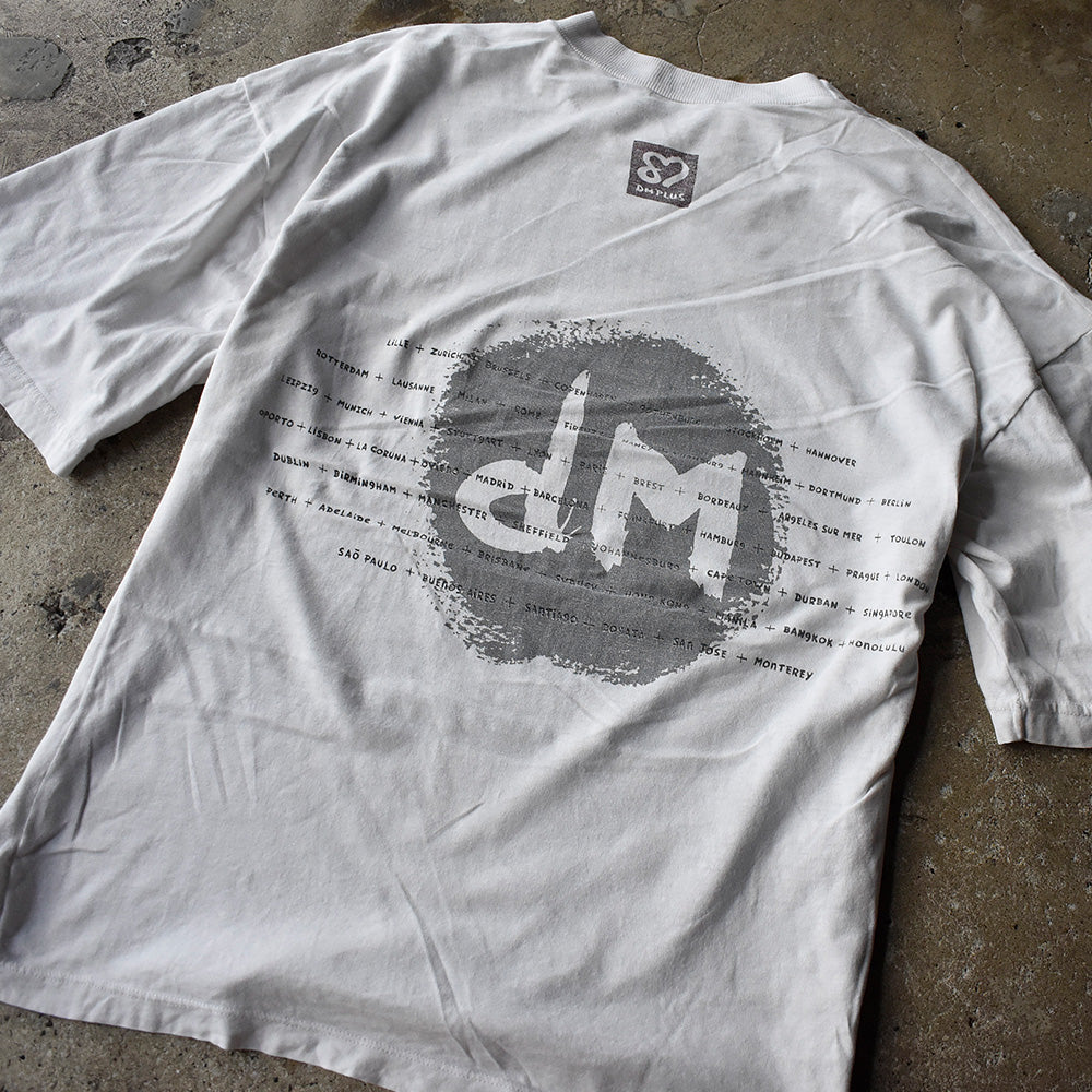 90's Depeche mode “Devotional” Tour ロック Tシャツ 250720H
