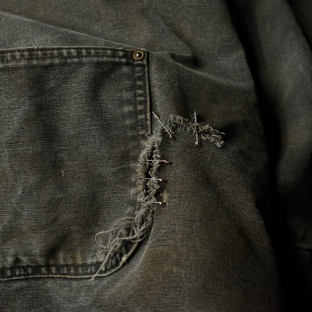 Y2K ダメージ！ Carhartt ダック チョアコート ブランケットライナー USA製 231229H