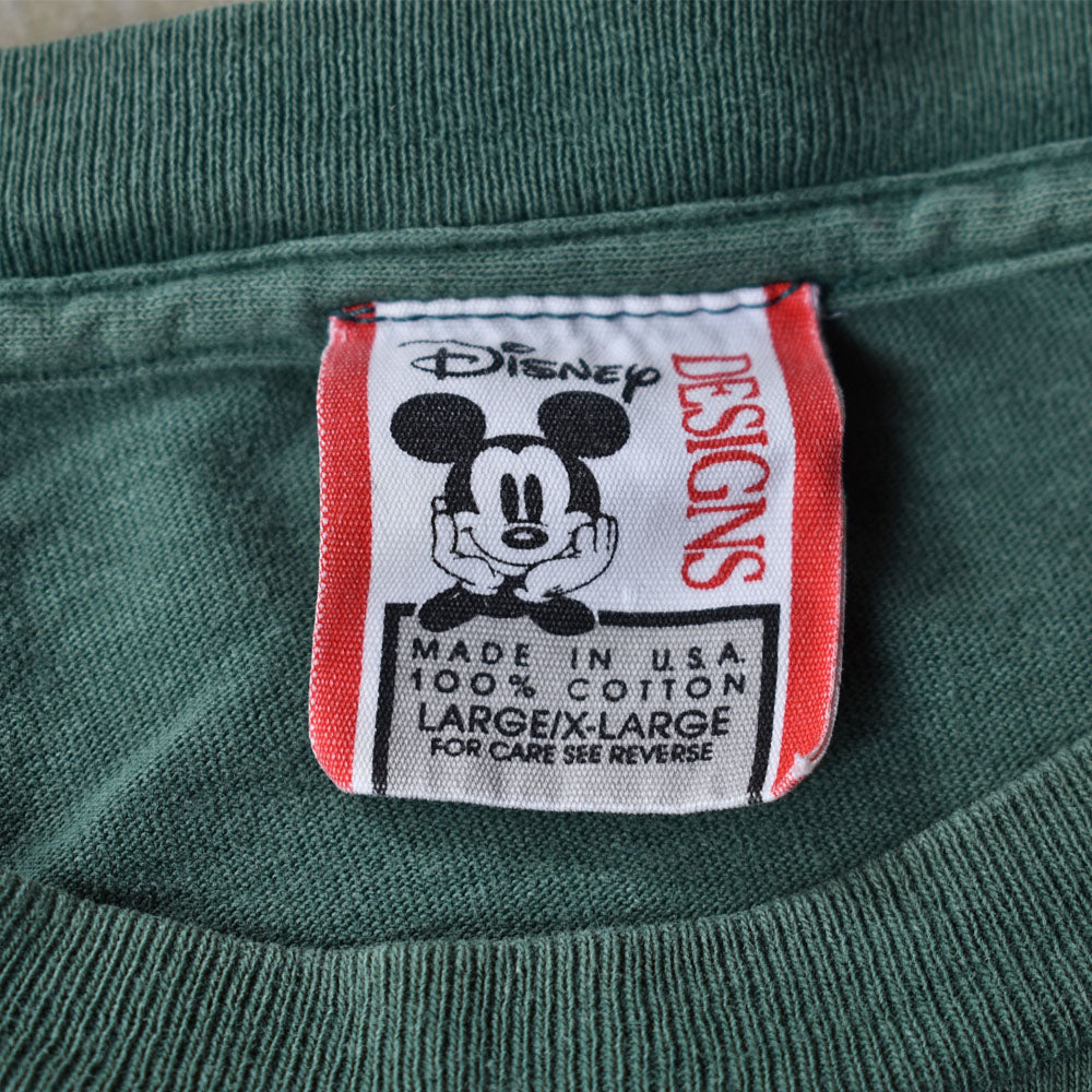 90's　Disney/ディズニー “Mickey’95” Tシャツ　USA製　230502