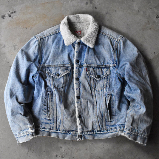 80’s Levi's デニムボアジャケット USA製 240122