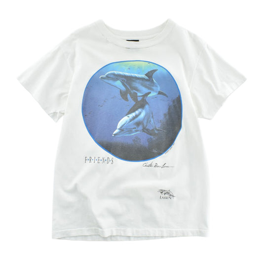 90's Christian Riese Lassen "FRIENDS" アートTシャツ USA製 260515H