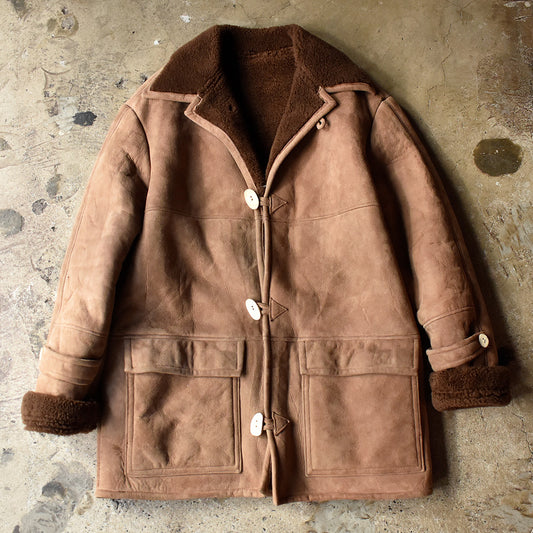90's OVERLAND SHEEPSKIN ムートンコート 240128