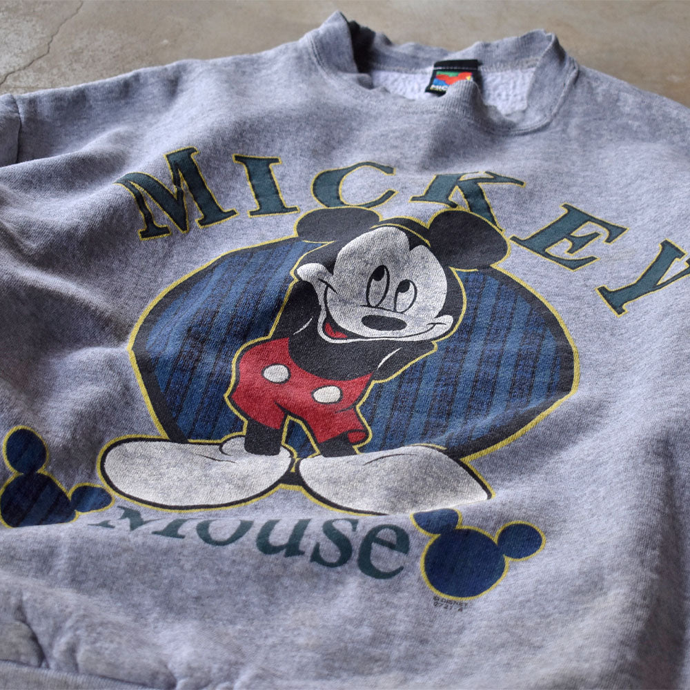 90’s Disney “Mickey Mouse” スウェット 240321