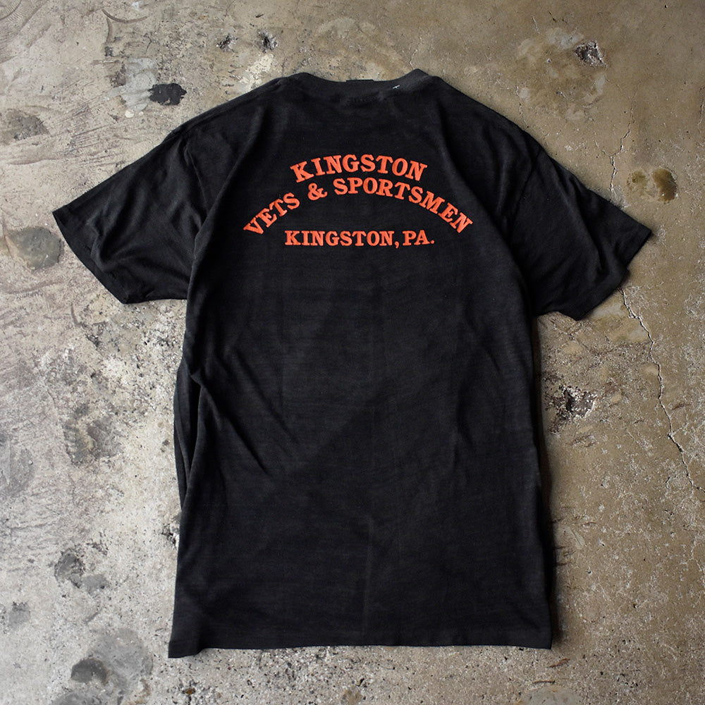 80's 3D EMBLEM “Pheasant” Tシャツ USA製 250608H