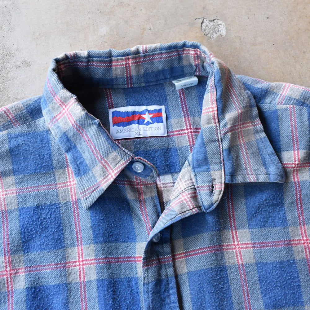 90’s American Edition ライトネルシャツ USA製 251128H