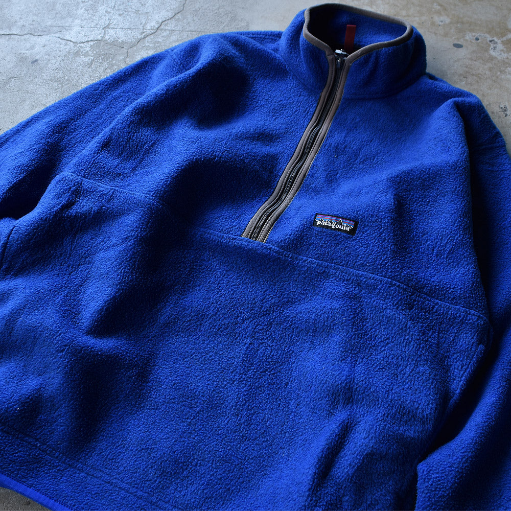 Y2K patagonia シンチラ ハーフジップ フリース プルオーバー 231103