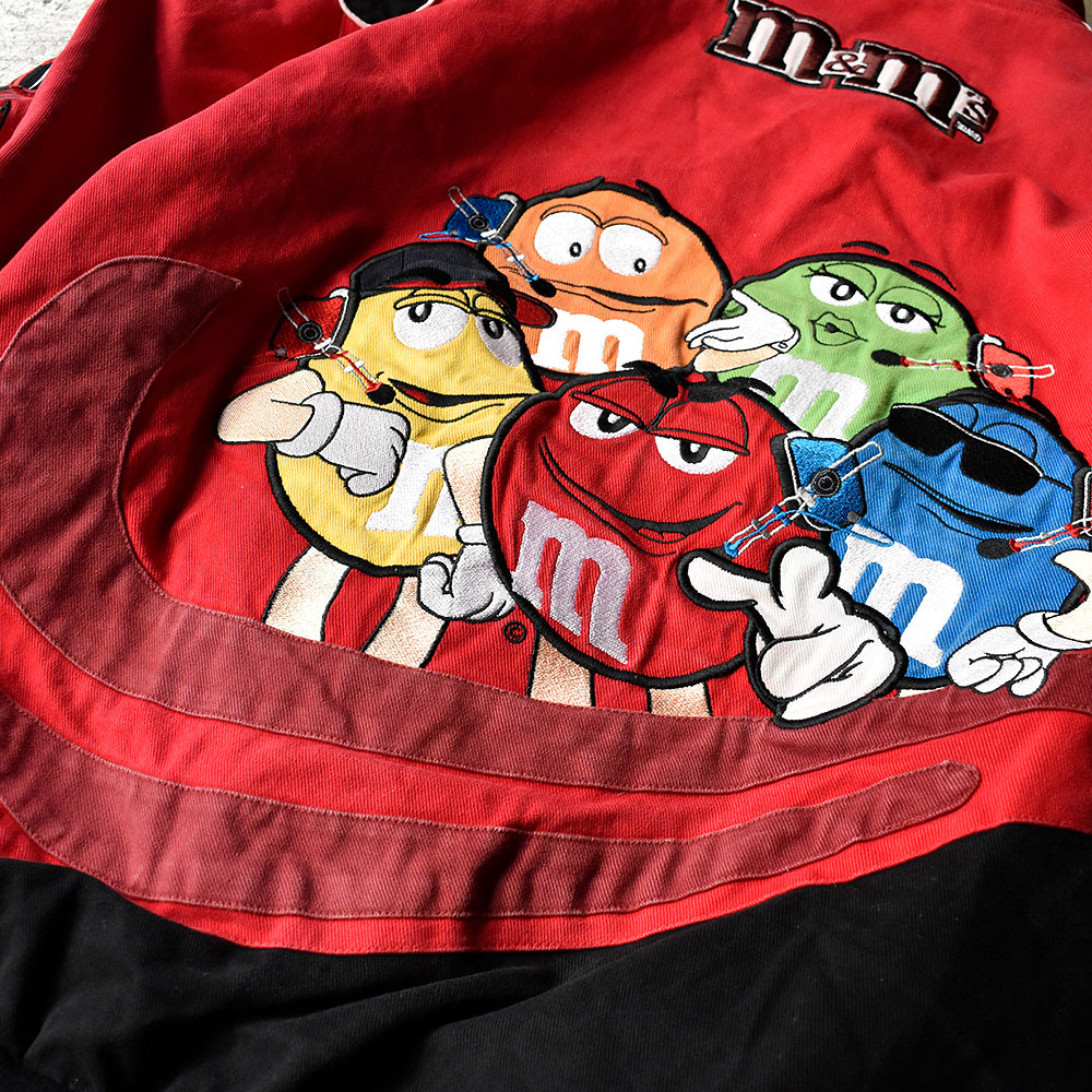 Y2K JEFF HAMILTON “M&M'S” コットン レーシングジャケット 231130H