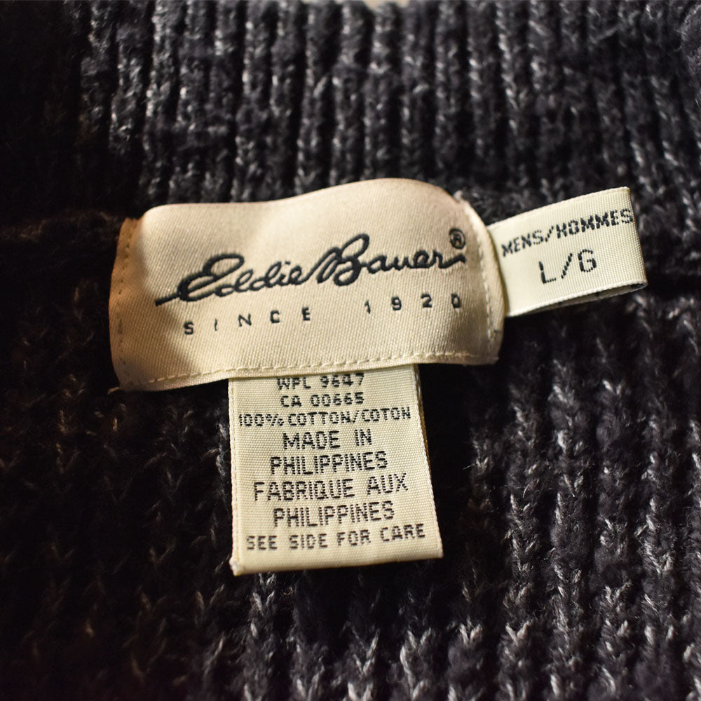90’s Eddie Bauer ヘンリーネック セーター 231230