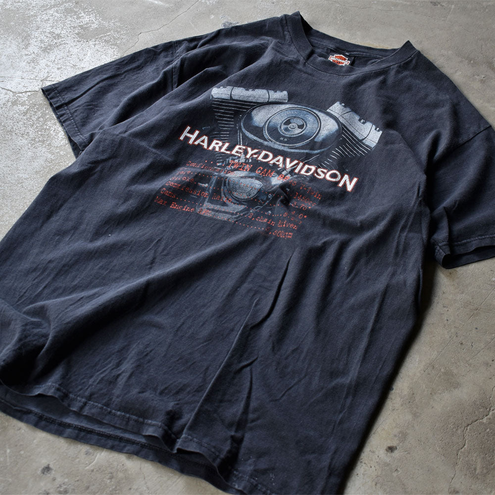 90's　Harley-Davidson/ハーレー・ダビッドソン "OHIO" Tシャツ　USA製　230524