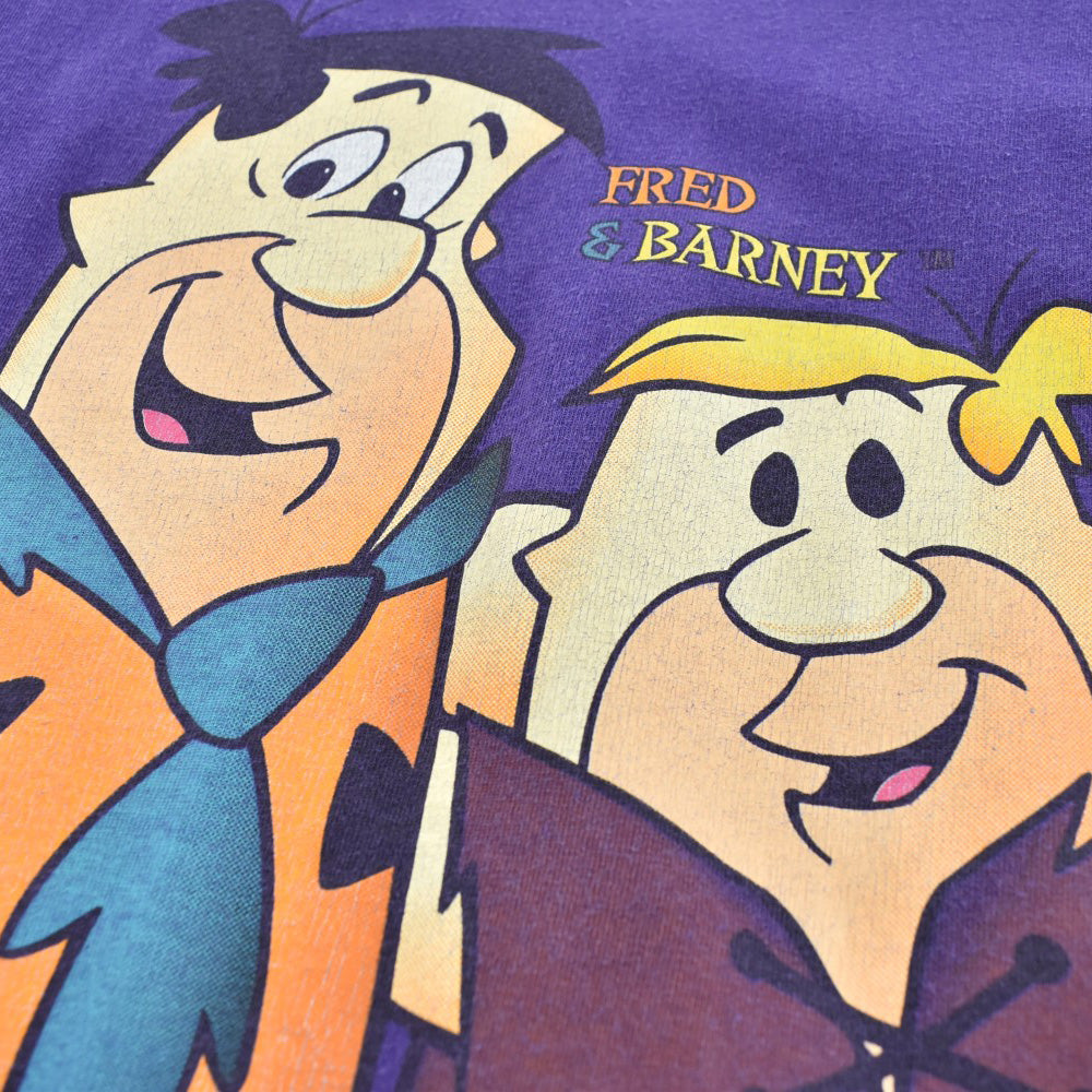 90’s The Flintstones “FRED & BARNEY” キャラクターTシャツ 260526H