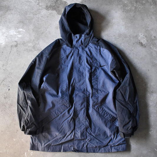 90’s NIKE フリースライナー フード付き ナイロンジャケット 240228H