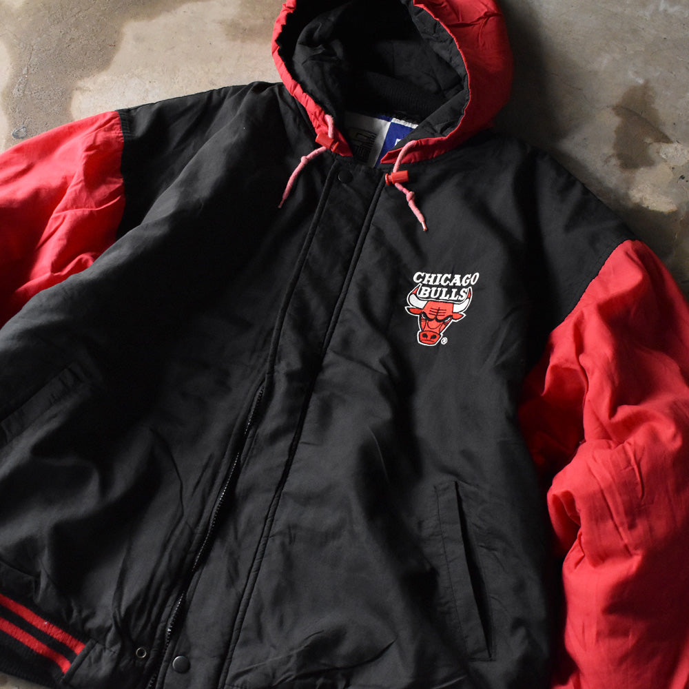 90’s COMPETITOR “NBA Chicago Bulls” 中綿入り ナイロンジャケット 240306